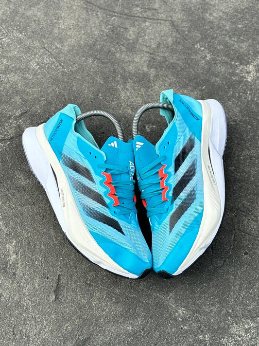 Adidas Adizero Boston 12 Lucid Cyan