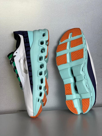 On Running Cloudmonster Blanco Azul